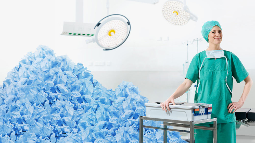 Leder for sterilsentral sammenligner steriliseringscontainere vs. avfall fra engangsinnpakninger