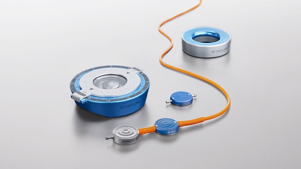 MIETHKE M.blue® justerbare gravitasjonsventiler med M.blue® XABO®